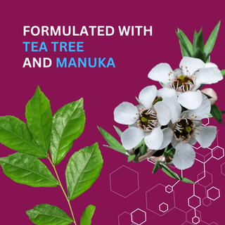 Tea Tree, Manuka & Neem Cream 2 Pack 200ml Tube Bundle