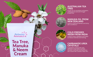 Tea Tree, Manuka & Neem Cream AND Lavender, Manuka & Neem Cream 200ml Bundle
