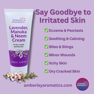 Tea Tree, Manuka & Neem Cream AND Lavender, Manuka & Neem Cream COMBO 1 x 200ml of each