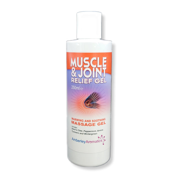 Muscle & Joint Relief Gel - 250ml Amberley Aromatics Muscle & Joint Relief Gel - 250ml Amberley Aromatics